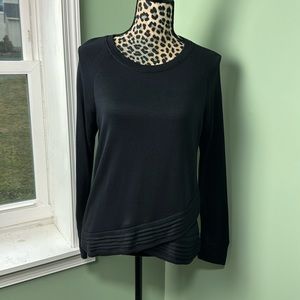 NWT Active life, black sweater, small